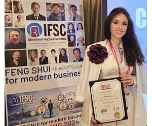 Master Cristina Groza, distinsa cu titulatura de Senior Maestru la Congresul International de Feng Shui – Hong Kong 2024 Fengshui-bp