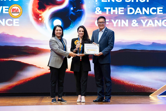 Senior Feng Shui Master Cristina Groza a reprezentat Romania la Congresul International de Feng Shui din Cambodgia